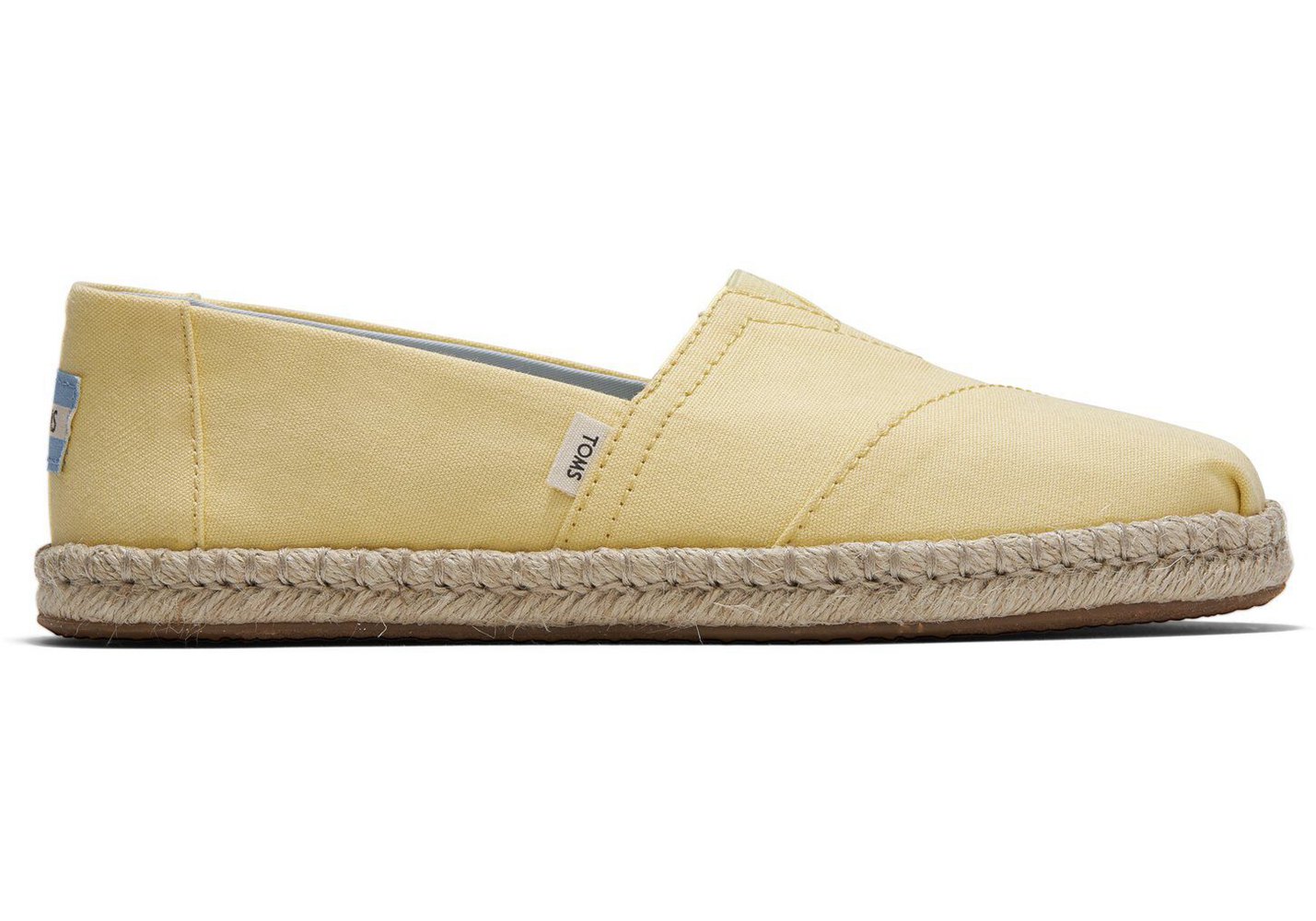 Toms Alpargata Plant Dye Espadrille Yellow - Womens - 54187-AGJN